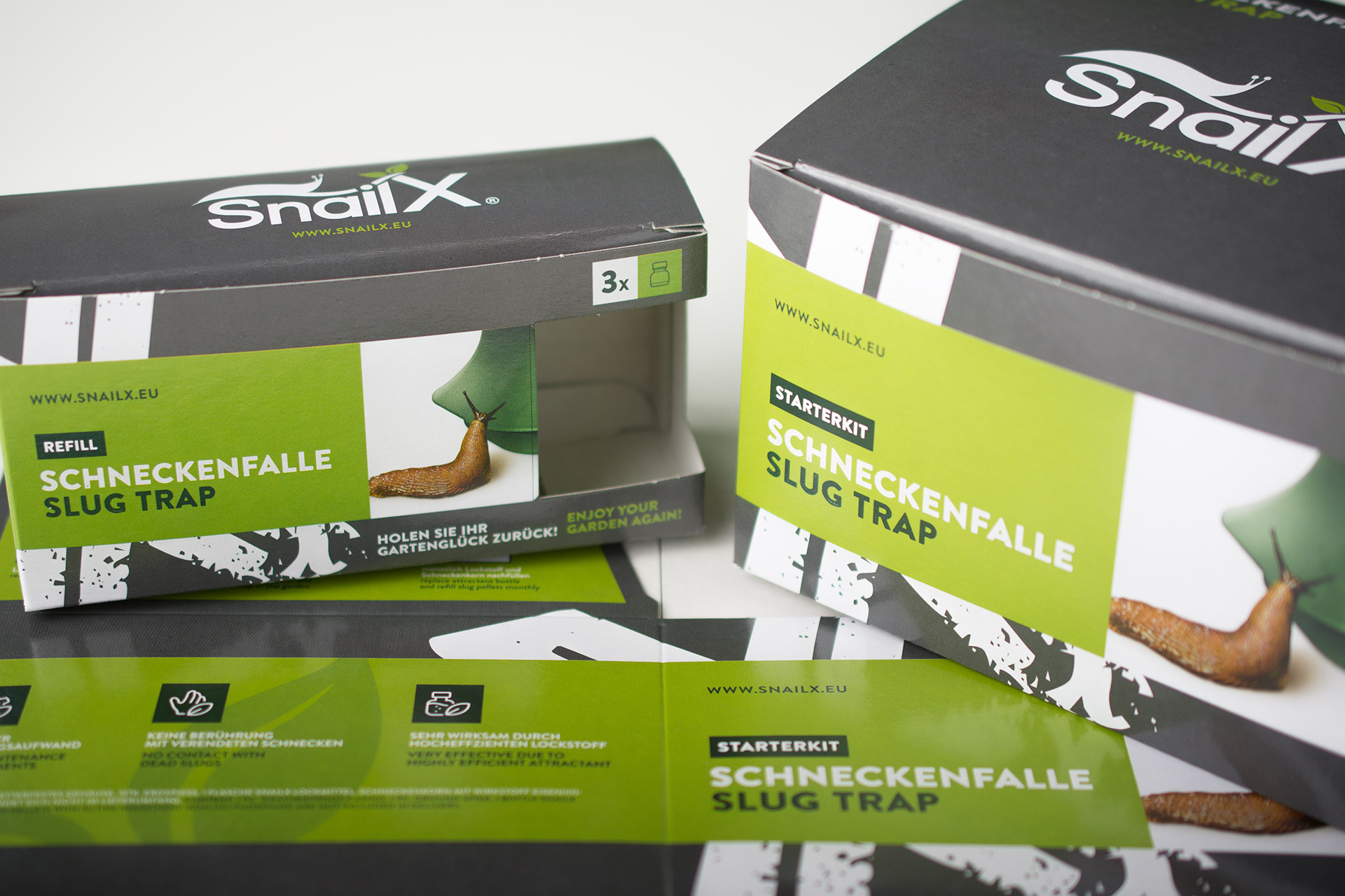 Agentur B. - Verpackungsdesign SnailX