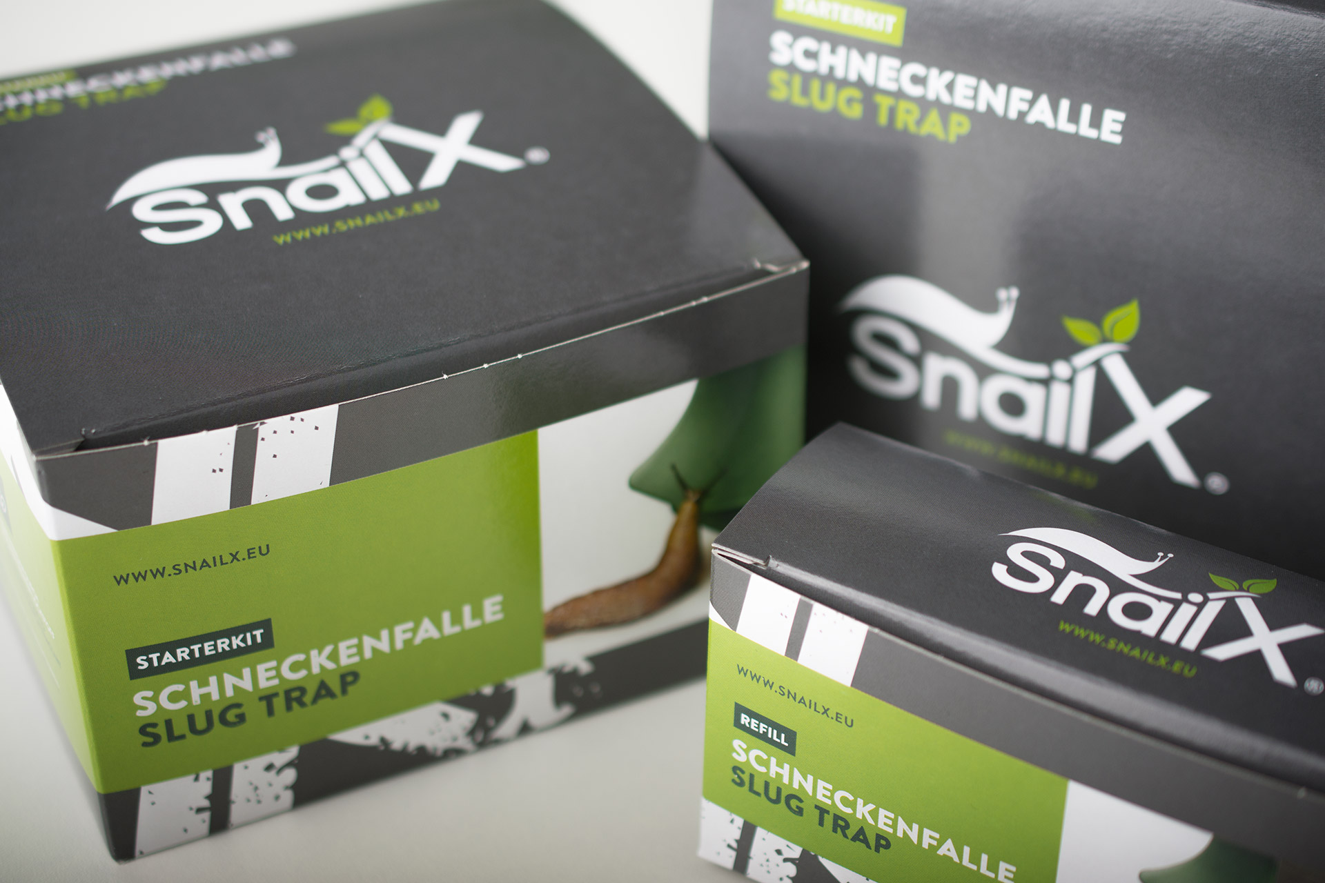 Agentur B. - Verpackungsdesign SnailX